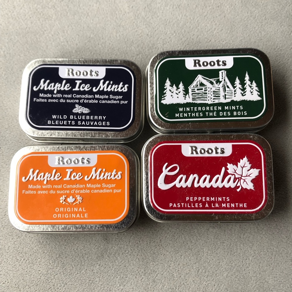 Set of 4 ~ Roots ~ Collectable Tins